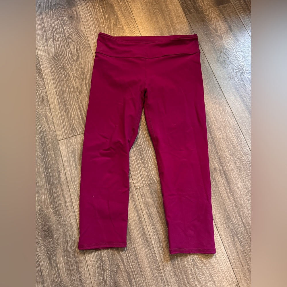 Fabletics Magenta Yoga Crops